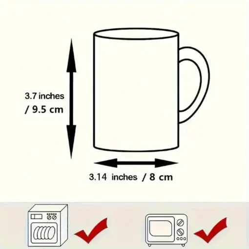 1pc Art Teacher Ceramic Coffee Mug, 11oz Novelty White Drinkware, Perfect for Summer & Winter, Ideal Graduation - Image 2